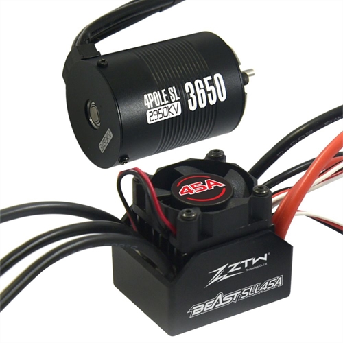 110 Beast SLL Combo with 45A ESC + 4P SL 3650B 2950Kv Motor