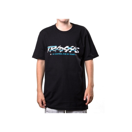 Black Sliced Tee Youth Medium