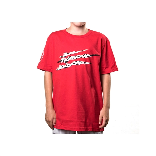 Slash Tee Red Youth Small
