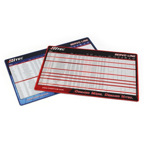 Servo Mat Application Chart