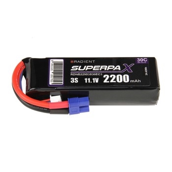 LiPo 3S 2200mAh 11.1V 30C EC3