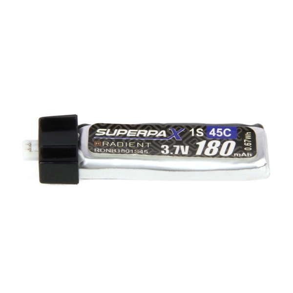 LiPo 1S 180mAh 3.7V 45C Ultra-Micro