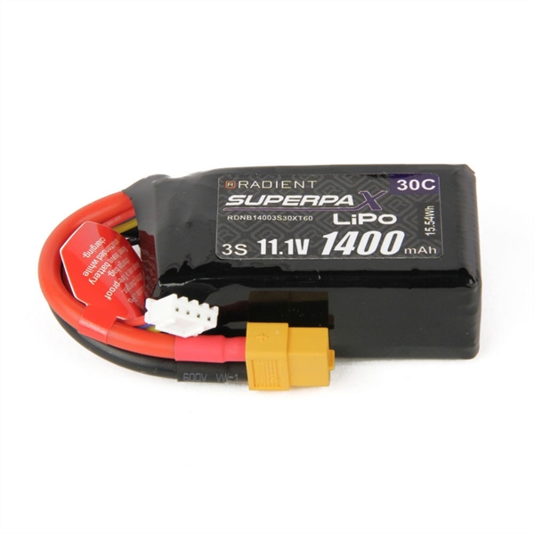 LiPo 3S 1400mAh 11.1V 30C XT60