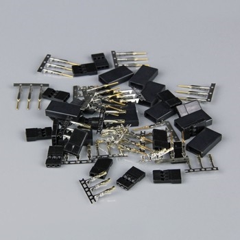 Hitec / JR Connectors Pairs with Gold Pins (10pcs)
