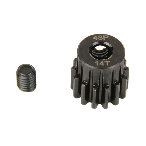 "Pinion Gear, 48P, Steel 14T"