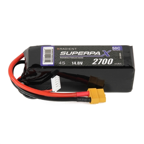 LiPo 4S 2700mAh 148V 50C XT60