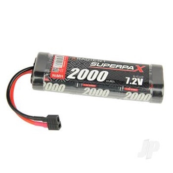 NiMH 72V 2000mAh SC Stick Deans HCT