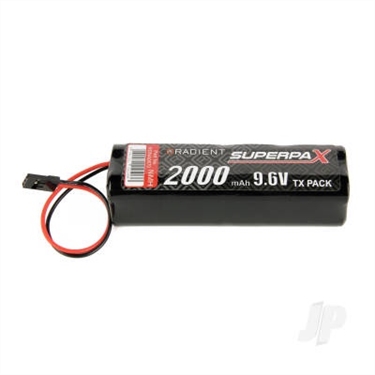 NiMH 96V 2000mAh AA Square Tx JR