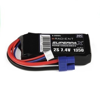 LiPo 2S 1350mAh 74V 30C EC3