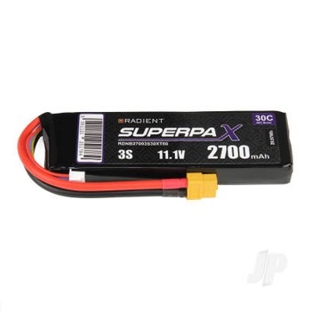 LiPo 3S 2700mAh 111V 30C XT60