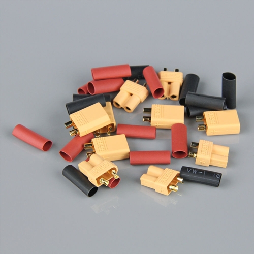 XT30 Pairs including Heat Shrink 5pcs