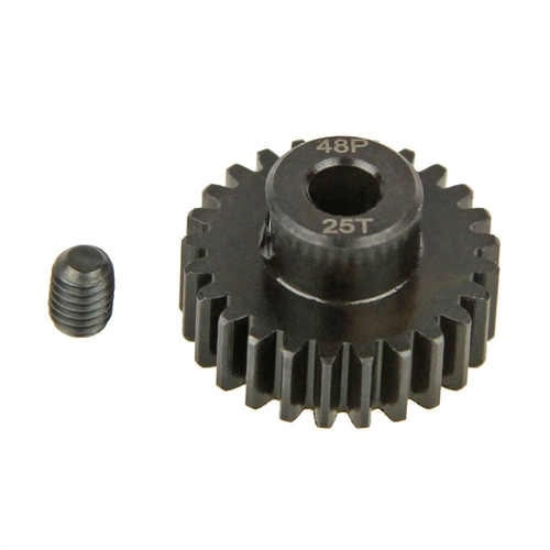 "Pinion Gear, 48P, Steel 25T"