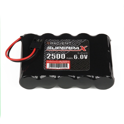 NiMH 60V 2500mAh AA SBS-Flat Rx-JR