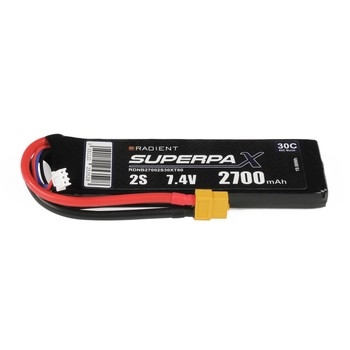 LiPo 2S 2700mAh 74V 30C XT60