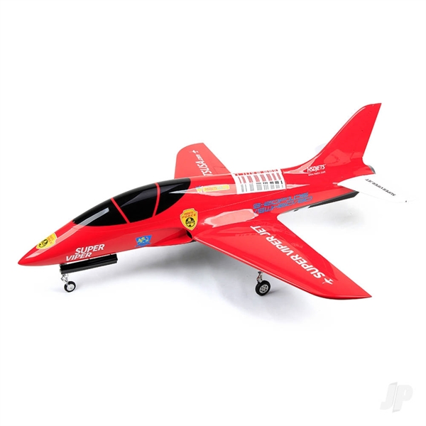 Super Viper 120mm EDF 12S Composite Jet, Red, 1800mm (PNP)