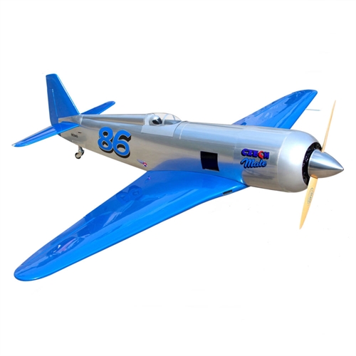 Reno YAK 11 Reno Racer (Czech Mate) 1.8m (71in) 35cc - Pearl Blue / Chrome