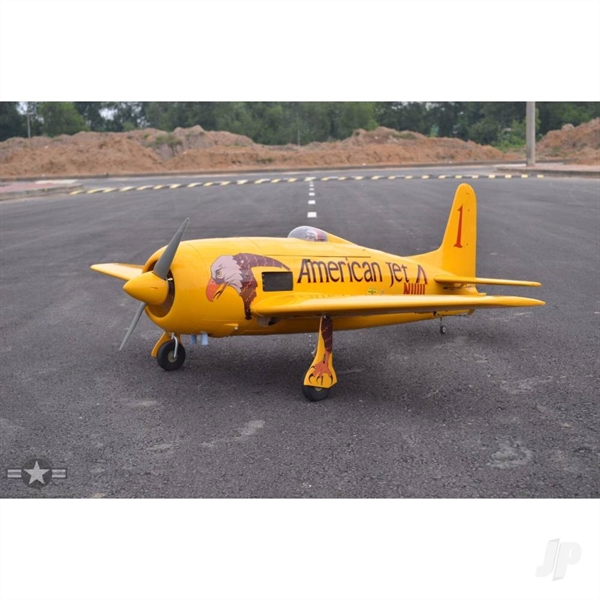 Grumman F8F-2 Bearcat (33-45cc) 1.83m / 71in, Yellow