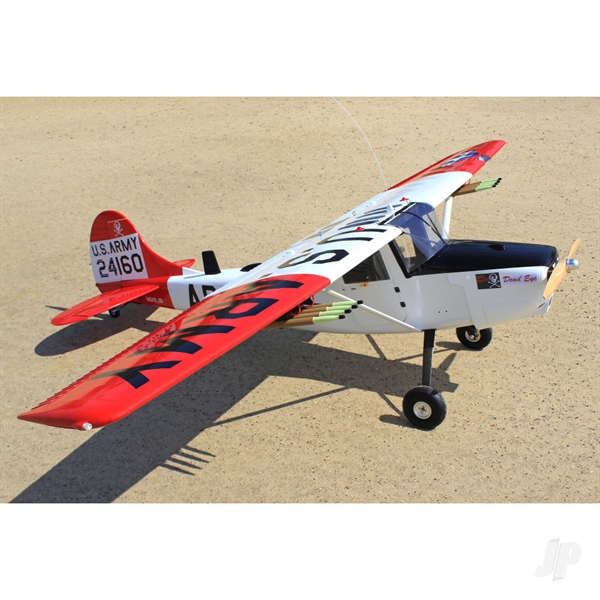 L-19A Bird Dog (Dead Eye) (60-80cc) 3.09m (122.0in)