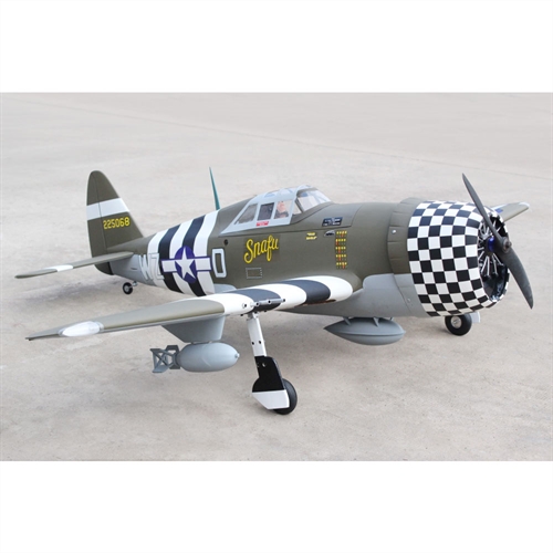 P-47G Thunderbolt Snafu (20cc) 1.6m (63in) with 84° Electric Retracts