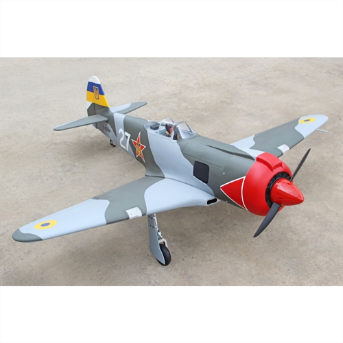 Yakovlev Yak-3 20cc 16m 63in with 84 Electric Retracts