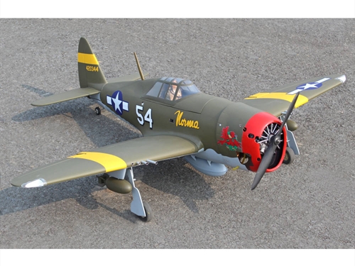 P-47D Little Bunny MkII 10cc 139m  55in with Electric Retracts