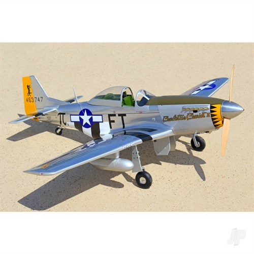 P-51D Mustang  Charlottes Chariot 35cc 18m 71in With Retracts