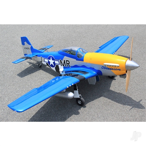 P-51D Mustang  Obsession 35cc 18m 71in With Retracts