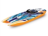 OrangeX DCB M41 Widebody 110 40in Brushless Electric Catamaran Race Boat + TQi 2-ch TSM VXL-6s Marine Velineon 540XL