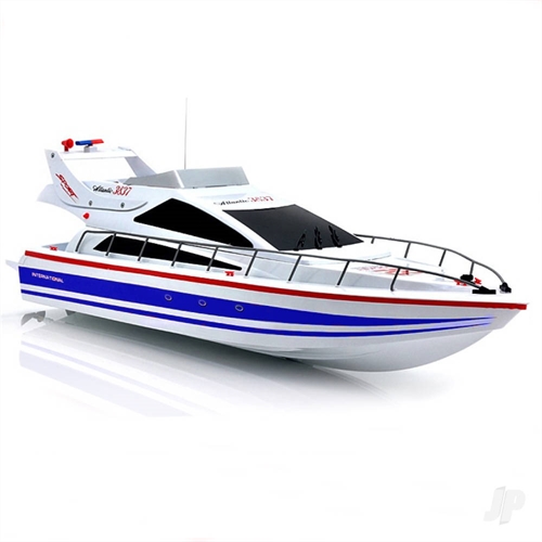 Atlantic Yacht Luxury Powerboat RTR Blue 700mm