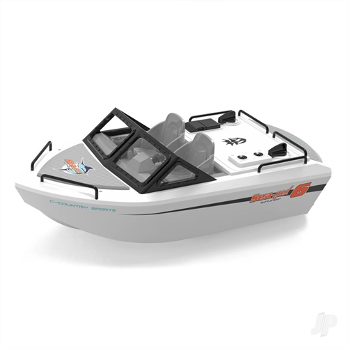 Sea-god 6 Karting Boat, RTR, Turbojet, White (245mm)