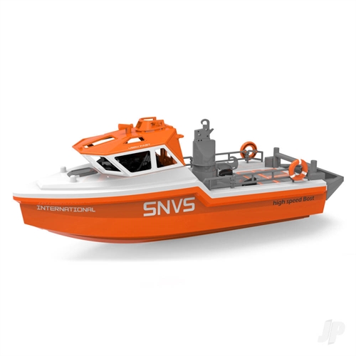 Search & Rescue Boat, RTR, Turbojet, Orange / White (320mm)
