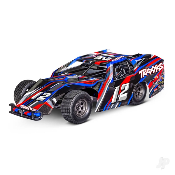Slash Modified 1:10 Electric 2WD Dirt Oval Racer, Red (+ TQ 2-ch, BL-2S, 3300kV)