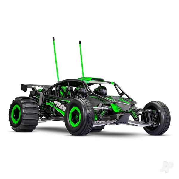 Funco Motorsports Pro Scale 8S 2WD Electric Sand Car, Green (+TQi 2-ch, VXL-8s, Velineon 1200XL, TSM , Replica Clipless Body)