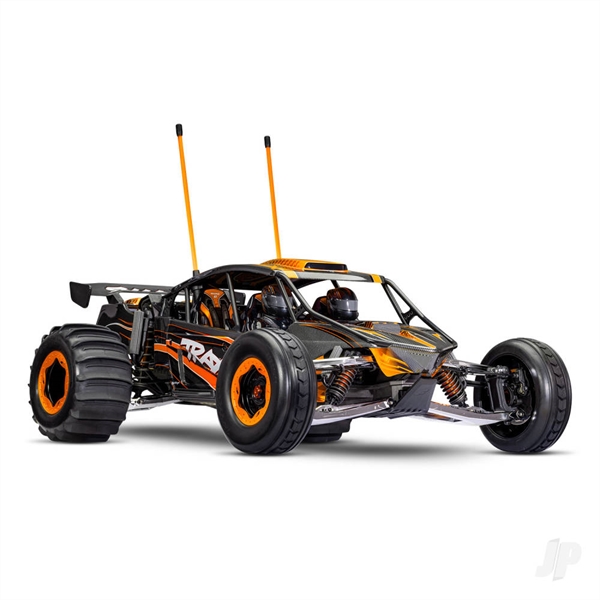 Funco Motorsports Pro Scale 8S 2WD Electric Sand Car, Orange (+TQi 2-ch, VXL-8s, Velineon 1200XL, TSM , Replica Clipless Body)