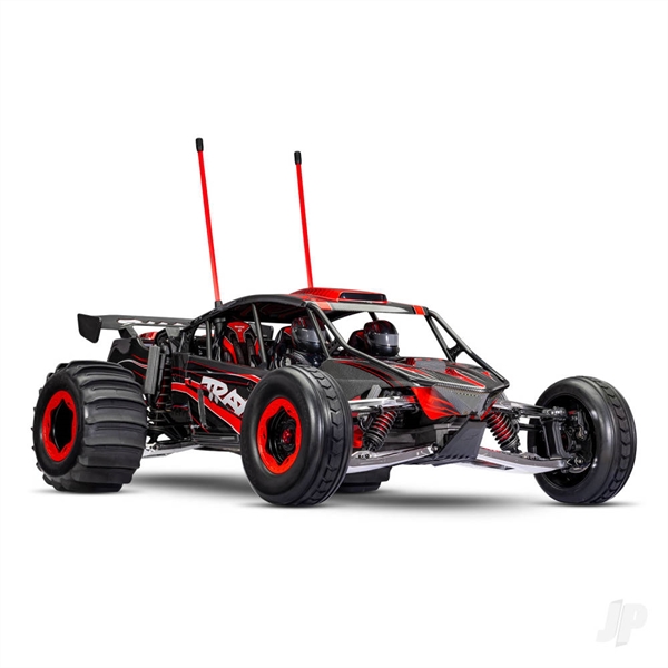 Funco Motorsports Pro Scale 8S 2WD Electric Sand Car, Red (+TQi 2-ch, VXL-8s, Velineon 1200XL, TSM , Replica Clipless Body)