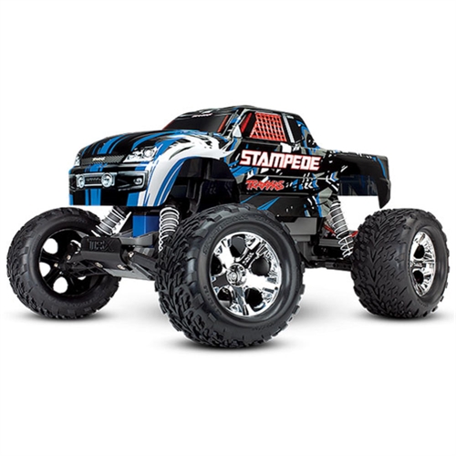 Stampede XL-5 2WD (TQ/8.4V/DC Chg) - Blue