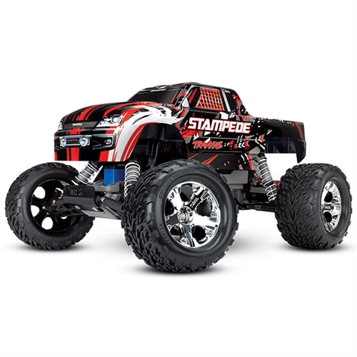 Stampede XL-5 2WD (TQ/8.4V/DC Chg) - Red