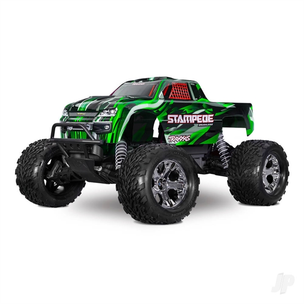 Stampede HD BL-2S 1:10 Electric 2WD RTR Monster Truck, Orange (+ TQ 2-ch, BL-2s, 3300kV)