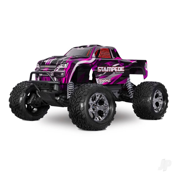Stampede HD BL-2S 1:10 Electric 2WD RTR Monster Truck, Blue (+ TQ 2-ch, BL-2s, 3300kV)