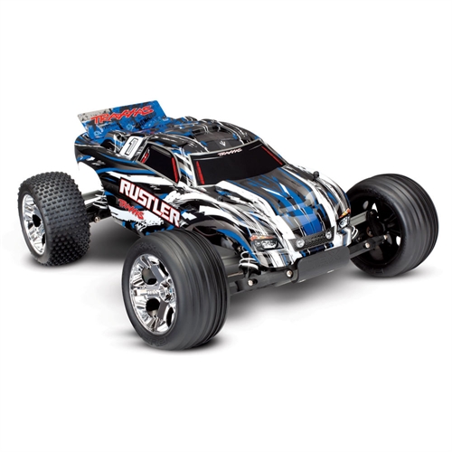 Rustler XL-5 2WD (TQ/No Batt or Chg) - Blue