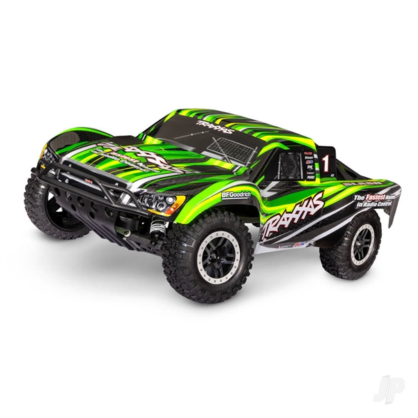 Slash HD XL-5 1:10 2WD RTR Short Course Truck, Green (+TQ 2-ch, Titan 550 12T, XL-5)