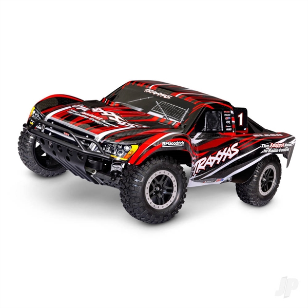 Slash HD XL-5 1:10 2WD RTR Short Course Truck, Red (+TQ 2-ch, Titan 550 12T, XL-5)