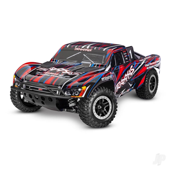 Slash VXL 1:10 4X4 RTR Short Course Truck, Red (+TQ 2-ch, VXL-3S, Velineon 3500kV, Clipless)