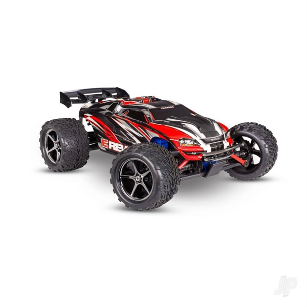 E-Revo 1:16 4X4 Monster Truck,Red (+ TQ 2-ch, XL-2.5, Titan 550, 6-Cell NiMH, USB-C charger)