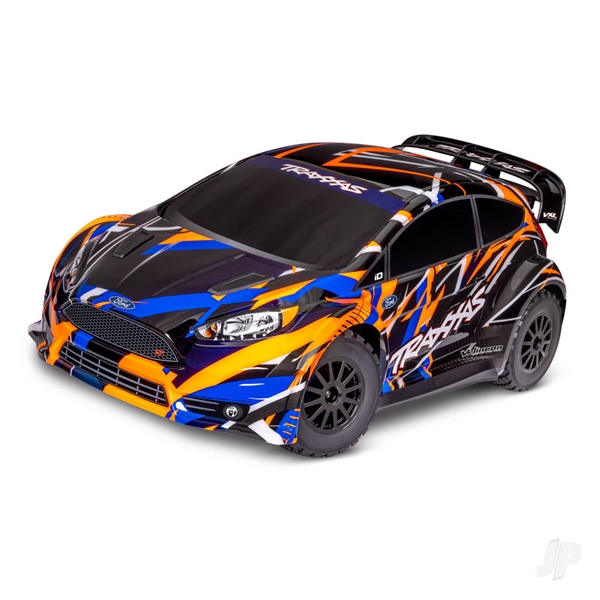 Ford Fiesta ST Rally VXL, 1/10 scale AWD rally car, Ready-To-Race, with TQi 2.4 GHz radio system, Velineon brushless power system, and clipless licensed ProGraphix body.