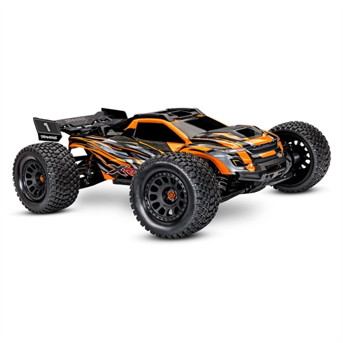 XRT 1:7 4X4 Brushless Electric Race Truck, Orange (+ TQi 2ch, TSM, Velineon 1275Kv & VXL-8s)