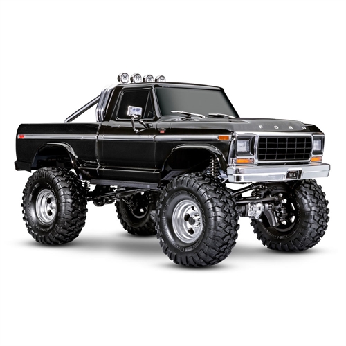 TRX-4 Ford F-150 Ranger XLT High Trail Edition 1:10 4WD Electric Trail Crawler, Black (+ TQi 4-ch, XL-5 HV, Titan 550)