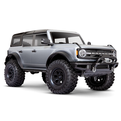 TRX-4 2021 Ford Bronco 1:10 4X4 Electric Scale & Trail Crawler, Iconic Silver (+ TQi, XL-5 HV, Titan 550)