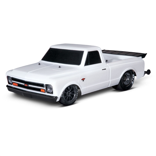 Drag Slash 1:10 Brushless RTR Drag Truck, Diamond White (+ TQi, TSM, VXL-3S, Velineon 3500Kv)