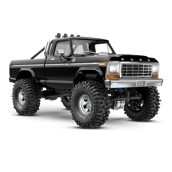 TRX-4m Ford 1979 F-150 High Trail Edition 1:18 4WD Electric Trail Crawler, Black (+ TQ, ECM-2.5, Titan 87T, 750mAh LiPo, USB charger)